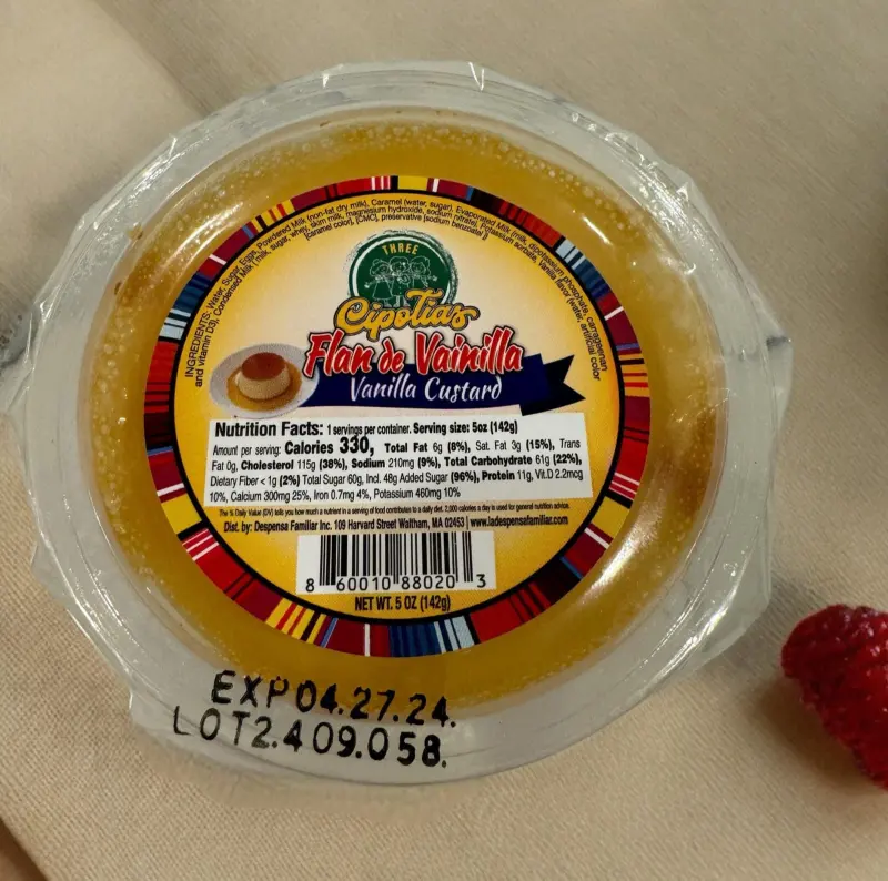 Flan de Vainilla