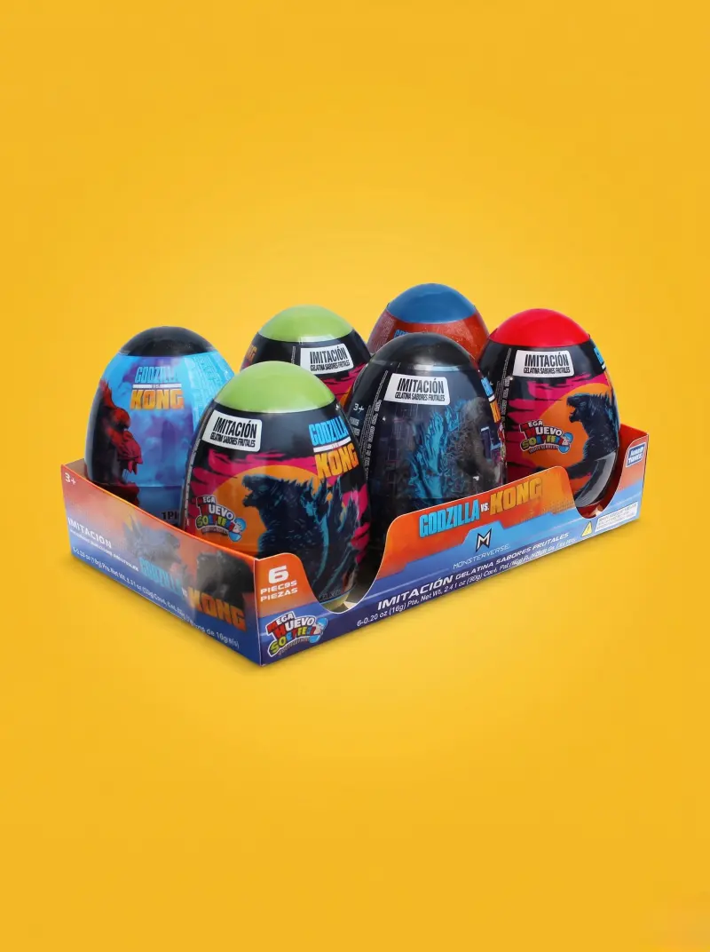 Godzilla vs Kong Mega Huevo Sorpresa
