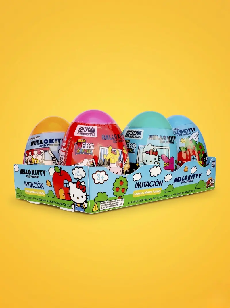 Hello Kitty Mega Huevo Sorpresa