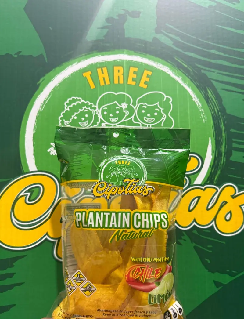 Plantain Chips Chile Limón 2.5 oz