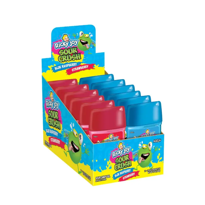 Ricky Joy Sour Crush Blue Raspberry & Strawberry