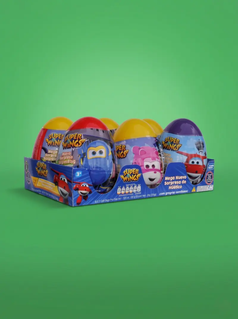 Super Wings Mega Huevo Sorpresa